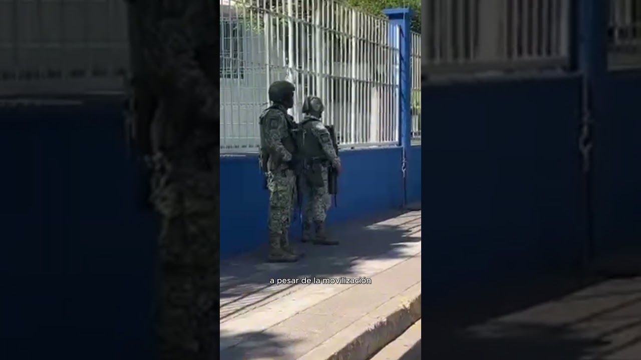 🚨 Threat of shooting triggers Army operation at UAS Preparatory School in #Culiacan