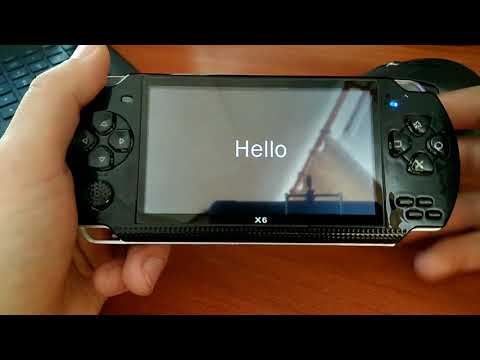 Установка игр на китайскую игровую консоль X6