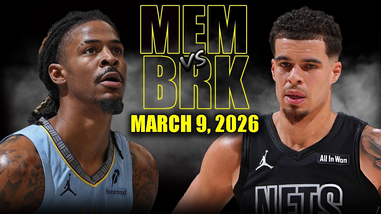 03월10일 맴피스 브루클린 NBA 하이라이트