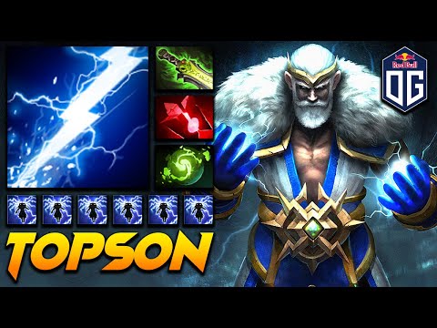 Topson Zeus Electro Godlike Action - Dota 2 Pro Gameplay [Watch & Learn]