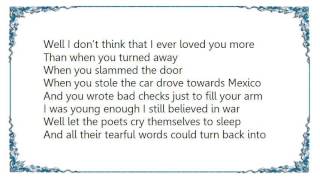 Bright Eyes - Poison Oak Lyrics