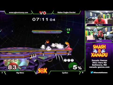 S@X Weekly - Big Wenz (Dr. Mario) Vs. Epsilon (Peach) - SSBM Super Smash Bros. Melee