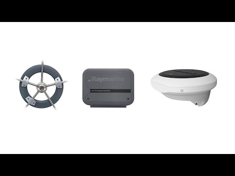 Raymarine | 03 - Evolution Autopilot Wheel EV-100 Install & Mounting for Sailboats T70152