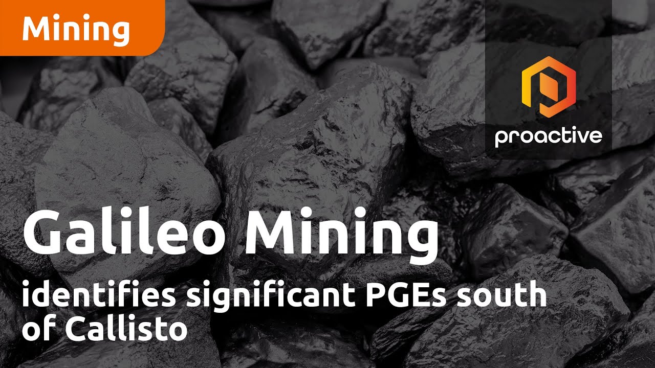 Galileo Mining identifies significant PGEs south of Callisto