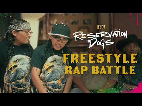 Mose and Mekko's Freestyle Rap Battle - Scene | Reservation Dogs | FX