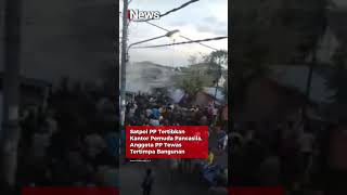 Download lagu Satpol PP Tertibkan Kantor Pemuda Pancasila, 1 Anggota PP Tewas Tertimpa Bangunan  #shorts mp3