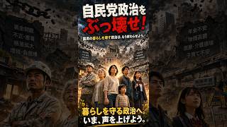 自民党政治をぶっこわせ #政治 #建設業 #日本