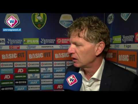 Reactie ADO Den Haag-trainer Fons Groenendijk na de winst op FC Groningen
