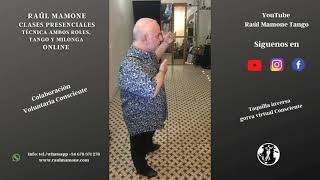 Ejercicios Rol líder  -  laterales en milonga  -  1ra. parte
