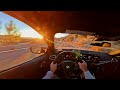 Sunset POV Drive With Three BMW M2s