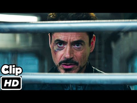 Civil War Prison Scene in Hindi Captain America Civil War Movie Clip HD