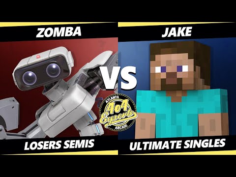 4o4 Smash Night 61 Losers Semis - Zomba (ROB) Vs. Jake (Steve) SSBU Ultimate Tournament