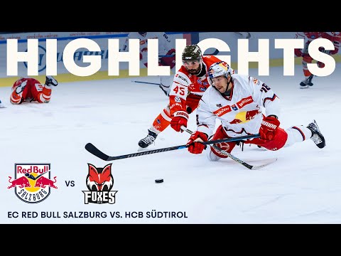 EC Red Bull Salzburg vs. HCB Südtirol Alperia - Game Highlights
