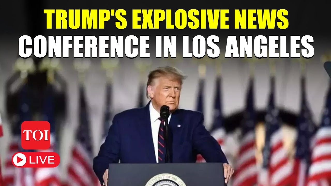 Donald Trump LIVE I Trump's Big Statement After Presidential Debate 'Debacle' I US Election