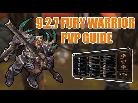Shadowland Season 4 Fury Warrior PvP Setup Guide - 9.2.7
