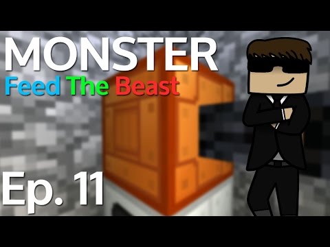 MORE BATTERIES! [Monster FTB] Ep. 11