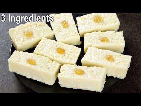 3 Ingredients Milk Dessert Recipe | Easy & Delicious Sweet Recipe