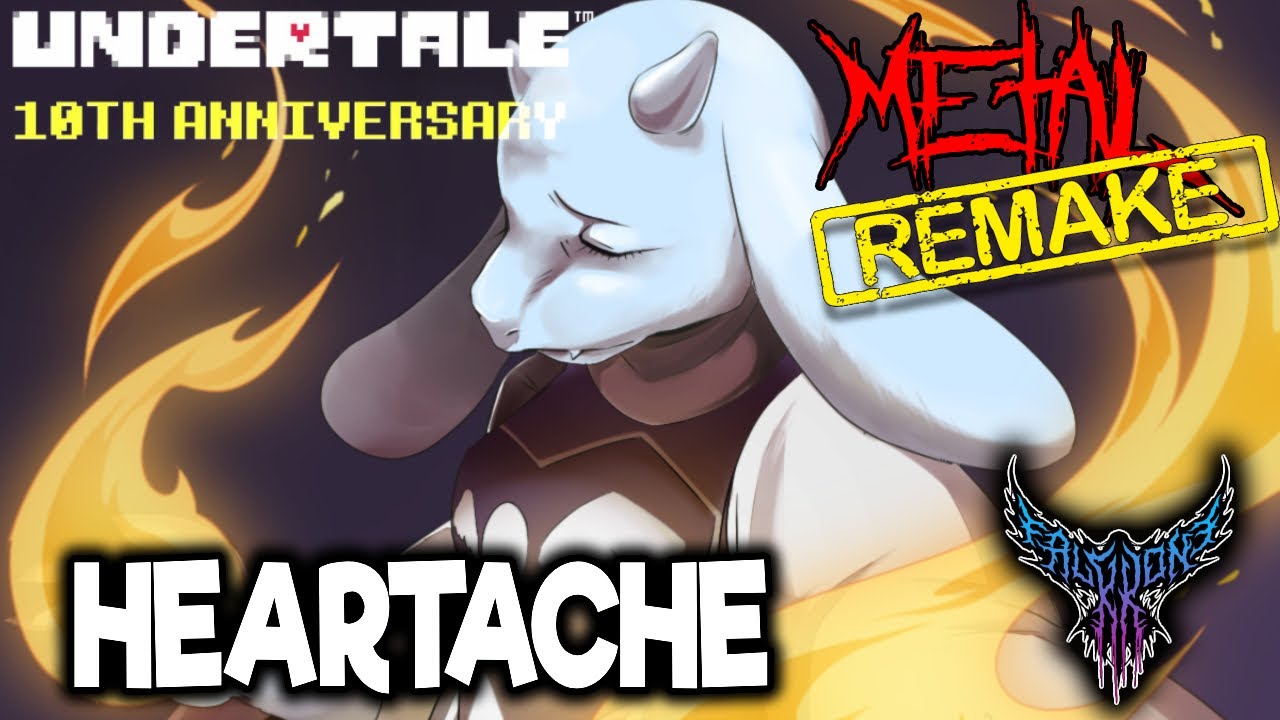 UNDERTALE Anniversary - Heartache 【Intense Symphonic Metal Cover】