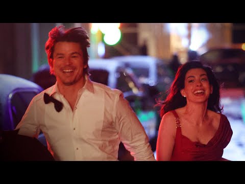 Verity Starts Production! Anne Hathaway Sports Iconic RED DRESS on Set