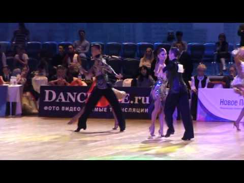 WDSF Youth Latin 1/16 samba Denis Zhitkevich - Karolina Lukianova