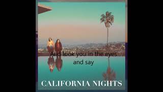 Best Coast-California nights(Lyrics)