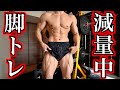 減量中メインセット100kgのスクワット