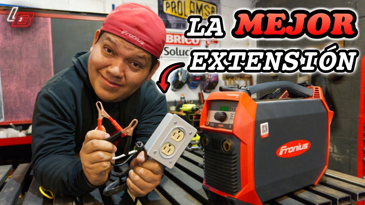🤔 Cómo Hacer una EXTENSIÓN para Soldadora 👨‍🏭⚡ || Los Bestauradores