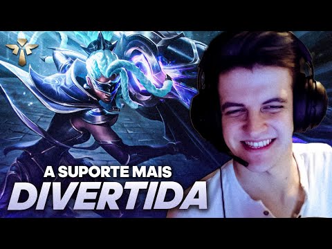 Finalmente voltei a jogar com a suporte MAIS DIVERTIDA do jogo!