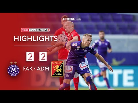 tipico Bundesliga, Runde 3: FK Austria Wien - Flyeralarm Admira 2:2