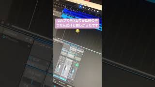 セルフでMIXしてみた時のなんだけど難しかったです。ちなみにソフトは全てフリーのやつだよ。そんな感じー＃shorts