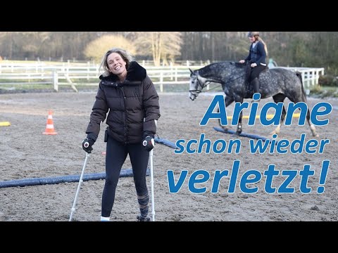 Ariane schon wieder verletzt - Co Trainerin Vicky muss einspringen