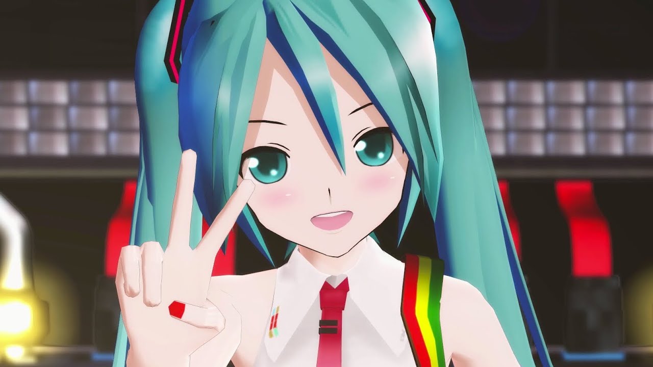 アイドルな初音ミクがしゃべって歌う曲『アイドルを咲かせ』MMD anime PV