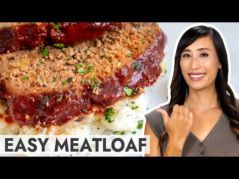 Meatloaf Recipe with Sweet and Tangy Glaze