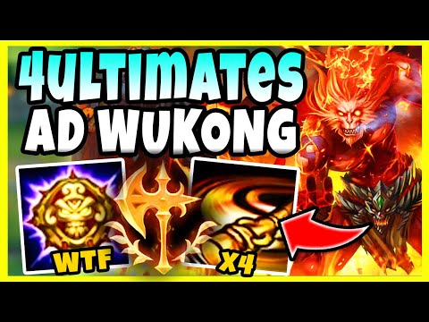 *NEW* WUKONG ULTI CAN BE USED 4 TIMES IN ONE FIGHT?! (last rework before release) -League of Legends