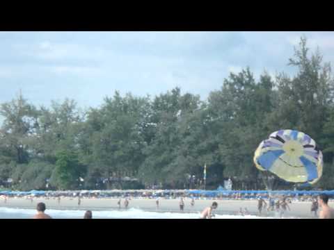 Parasailing on Kata Beach - November 2013