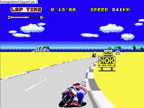 super hang on mega drive review