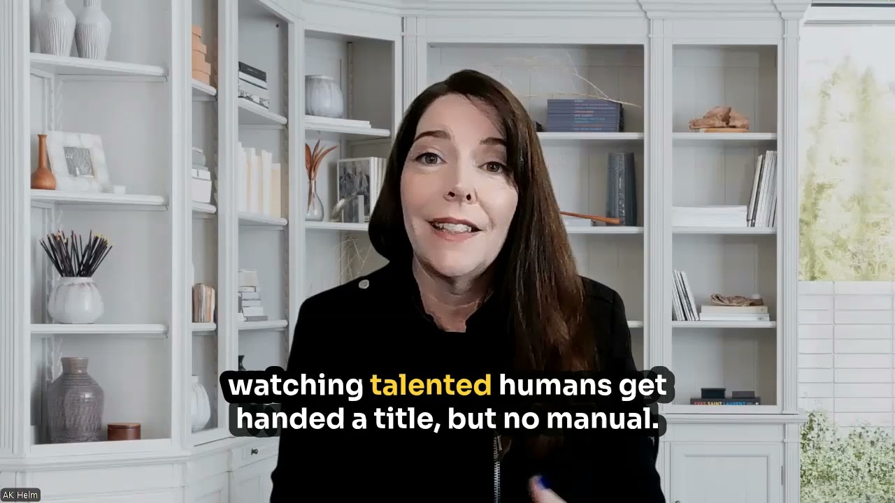 AK Helm, the Boss Whisperer, on how to help your managers lead