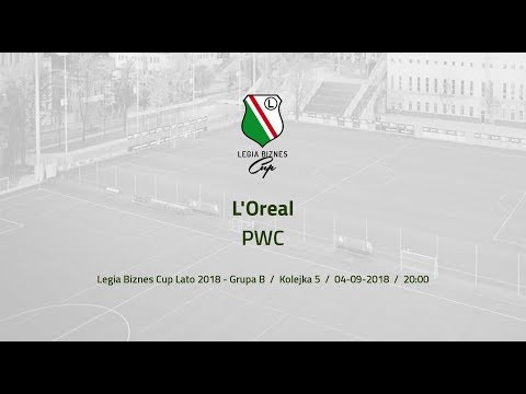 Skrót meczu 5 kolejki. L'Oreal - PwC (Legia Biznes Cup Lato 2018)