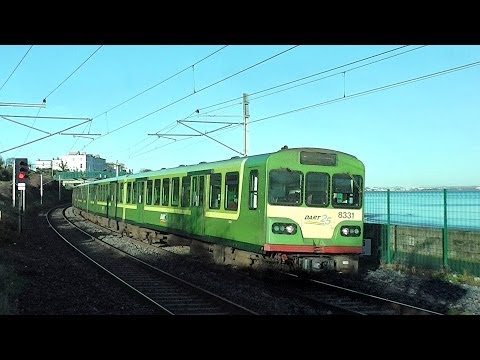 IE 8300 Class Dart Train number 8331 - Salthill & Monkstown Station