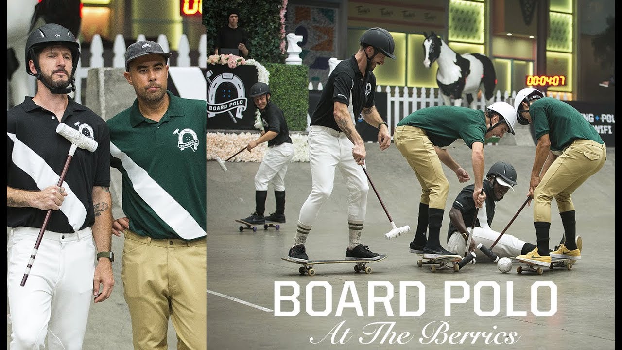 Board Polo en The Berrics: Chris Cole vs Eric Koston