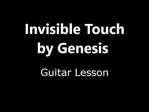 Invisible Touch Genesis guitar lesson