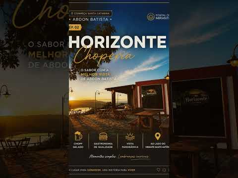 Horizonte Choperia em Abdon Batista SC | Conheça esse lugar #Shorts