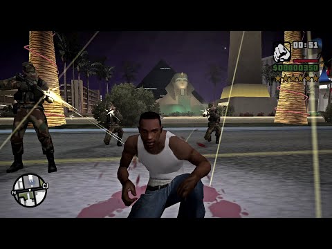 GTA San Andreas 100% 6 Wanted Stars Full Game (2025)