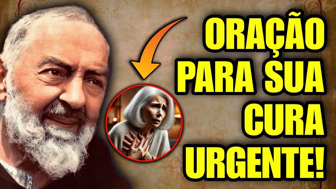 PADRE PIO: ORE ISSO AGORA E TESTEMUNHE O MILAGRE INSTANTÂNEO DE CURA