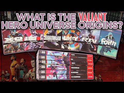 Valiant Hero Universe Origins Wave 1 Overview| X-O Manowar | Bloodshot | Shadowman | Rai | Faith