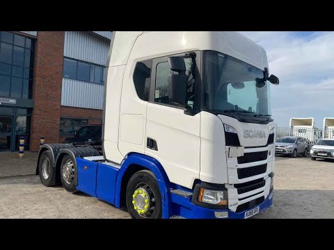 SCANIA R450 HIGH ROOF 6X2 TRACTOR UNIT 2018 - KU68 GRX
