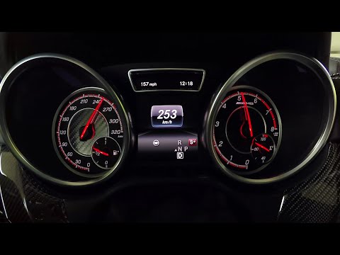Mercedes AMG GLE 63S Coupé - 0-100 km/h   0-62 mph Tachovideo Beschleunigung Acceleration