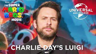 Casting Luigi (Charlie Day) | The Super Mario Bros. Movie | Behind the Scenes