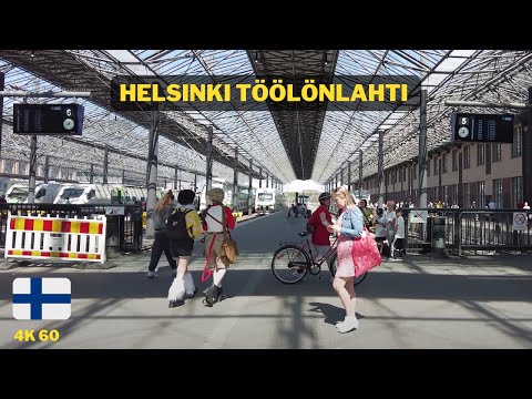 City Walk In Helsinki Finland: Saturday In Töölönlahti (Summer 2022)