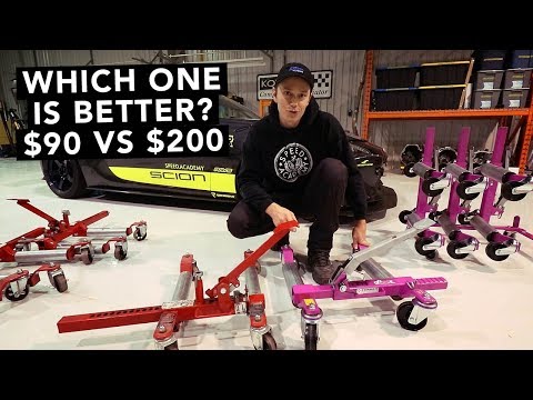 Harbor Freight vs GoJak Car Dollies Test & Review